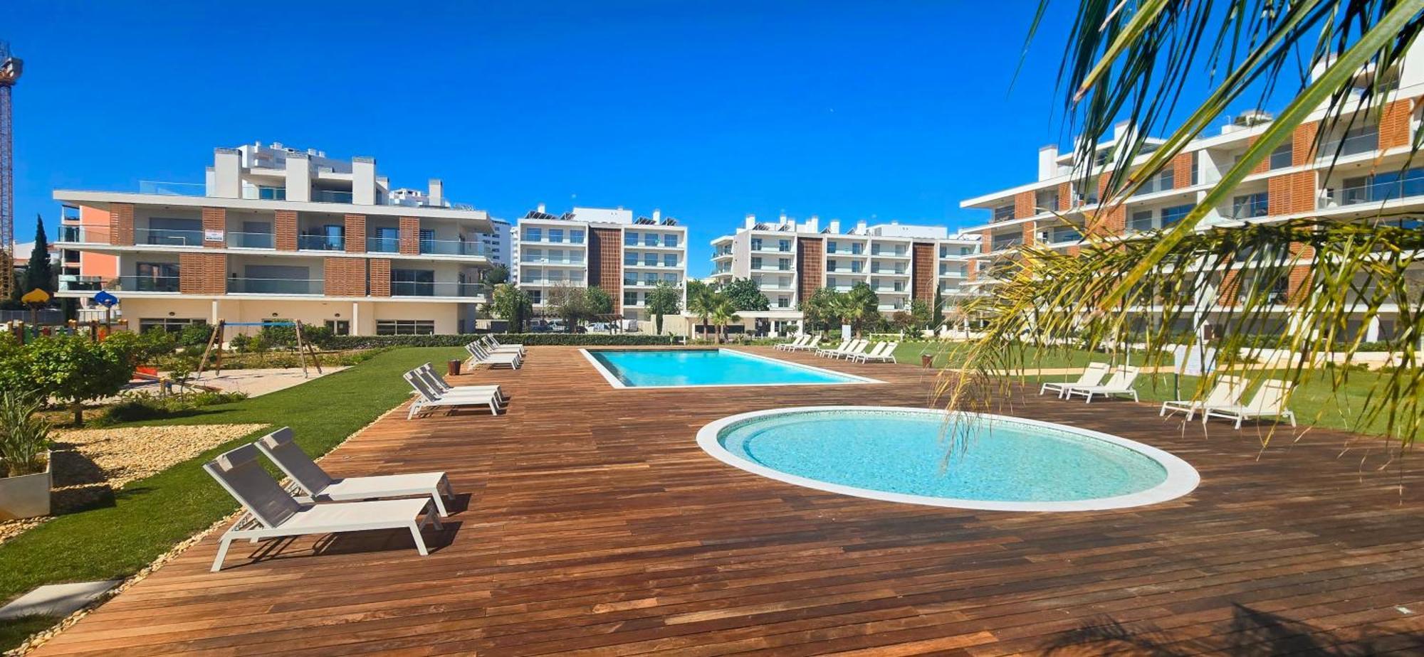 Apartmán Marvell Design With Heated Pool&Gym&Playground Albufeira Exteriér fotografie